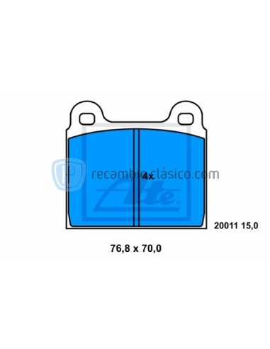 Comprar Pastillas de freno Volkswagen Transporter T2 online