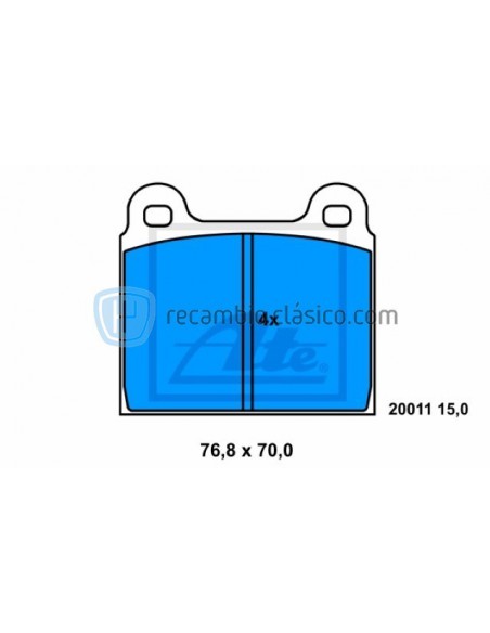 Comprar Pastillas de freno Volkswagen Transporter T2 online