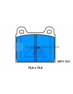 Comprar Pastillas de freno Ford Taunus online