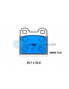 Comprar Pastillas de freno Daf 55 y 66 online