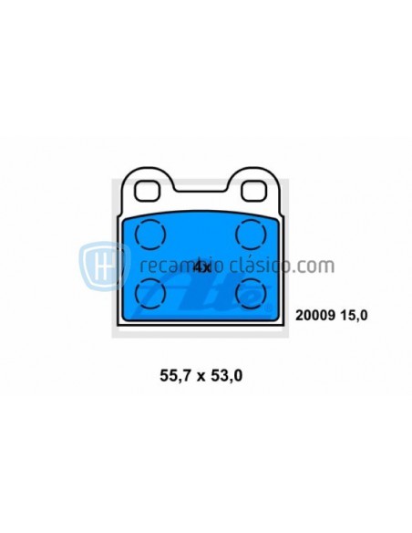 Comprar Pastillas de freno Daf 55 y 66 online