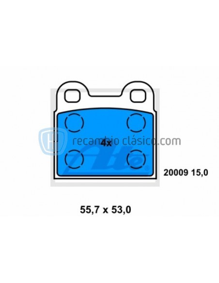 Comprar Pastillas de freno Opel Kadett B online Comprar Pastillas de freno Opel Kadett B online