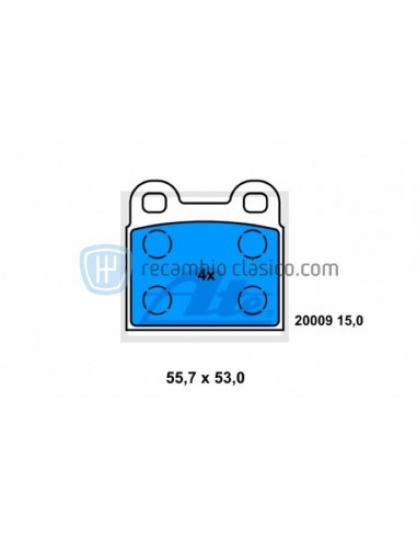 Comprar pastillas de freno Alfa Romeo Giulia, GT y GTA online