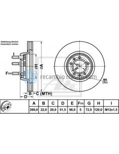 Comprar Discos freno Alfa Romeo 75, 90, GTV y Giulietta online