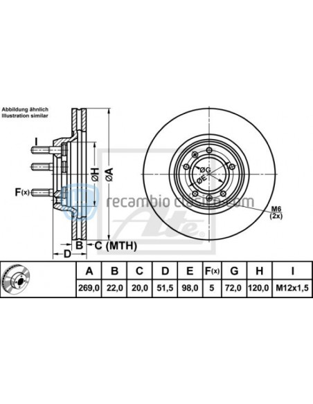 Comprar Discos freno Alfa Romeo 75, 90, GTV y Giulietta online