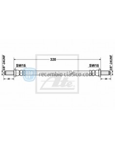 Comprar Latiguillo freno Alfa Romeo Montreal, GT, GTA, 1750