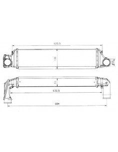 Comprar Intercooler BMW Serie3 E46 320 TD 99- online