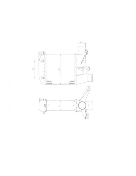 Comprar Intercooler BMW Serie5 E39 525 TDS 95- online