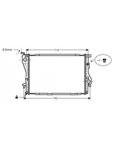 Comprar Radiador refrigeración BMW E39 525TDS 96- online