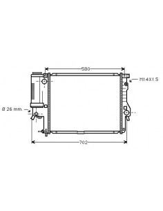 Comprar Radiador refrigeración BMW E39 520i/528i 95-99 online