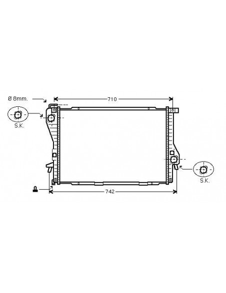 Comprar Radiador refrigeración BMW E39