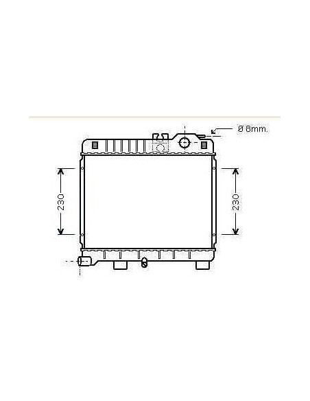 Comprar Radiador refrigeración BMW E28 520i/525i 81-87 online