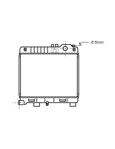 Comprar Radiador refrigeración BMW E30 320i/323i 82-85