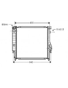 Comprar Radiador refrigeración BMW E30 325i 83-89 / 324 TD