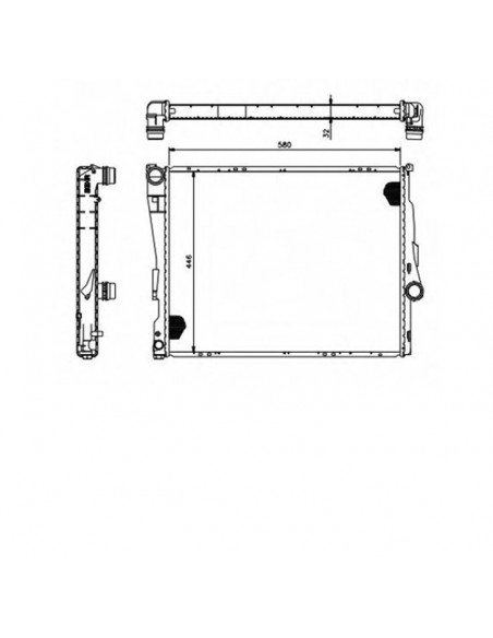 Comprar Radiador refrigeración BMW (E46)