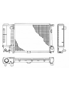 Comprar Radiador refrigeración BMW E36 316i/318i/318is 91-