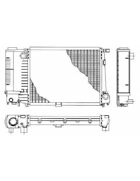 Comprar Radiador refrigeración BMW E36 316i/318i/318is 91-