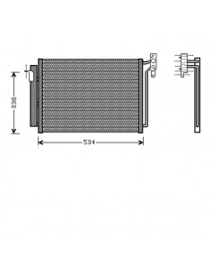Comprar Condensador A/C BMW X5 (E53) 3.0/4.4/4.6/4.8/3.0 d