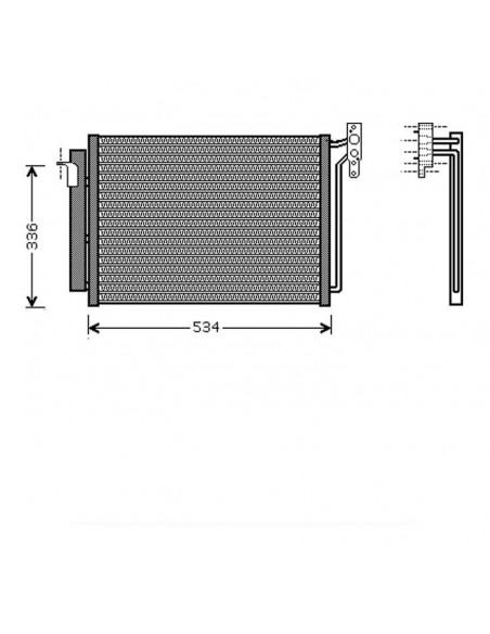 Comprar Condensador A/C BMW X5 (E53) 3.0/4.4/4.6/4.8/3.0 d