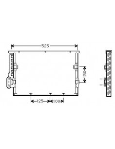 Comprar Condensador A/C BMW SERIE 3 E36 325TDS 93- online