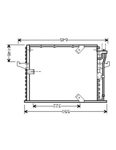 Comprar Condensador A/C BMW E36 316/318/320/325 i / 325 TD