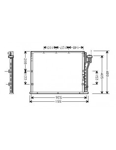 Comprar Condensador A/C BMW E36 316/318/320/328i / 318 TDS /