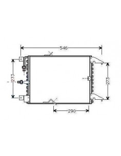 Comprar Condensador A/C BMW Serie 5 E28 518 i / 535 i / 524 td