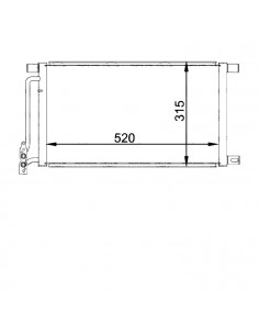 Comprar Condensador A/C BMW E46 320TD 99- online