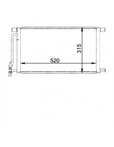 Comprar Condensador A/C BMW E46 320TD 99- online