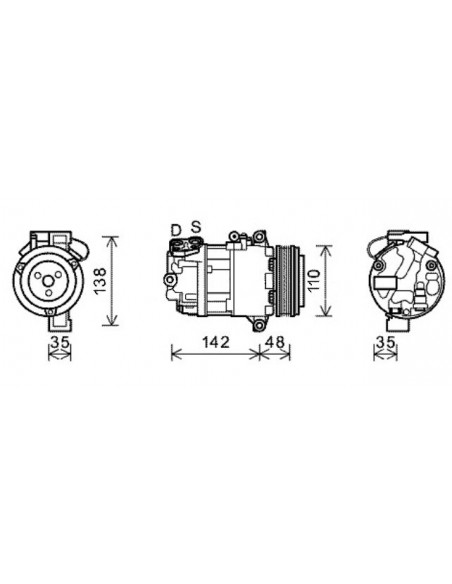 Comprar Compresor aire acondicionado BMW E46 Serie 3 316 i /