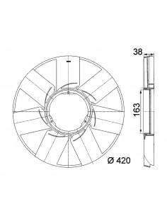 Comprar Palas del Viscoso embrague BMW E46 318/320/330D online