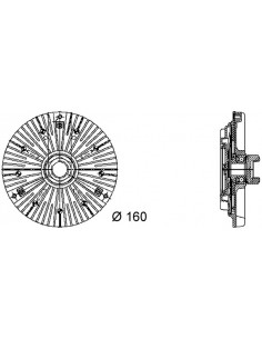 Comprar embrague viscoso de ventilador Visco BMW E34