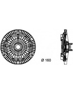 Comprar embrague viscoso de ventilador BMW E31/E32/E38/E39