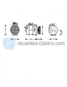 Comprar Compresor aire acondicionado AUDI A4 online