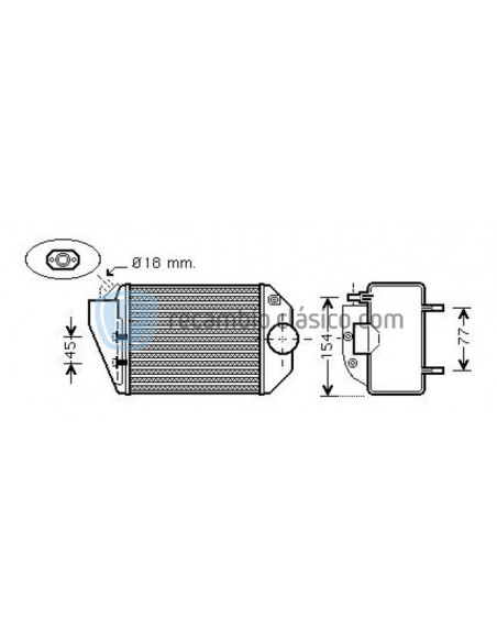 Comprar Intercooler AUDI A4 online