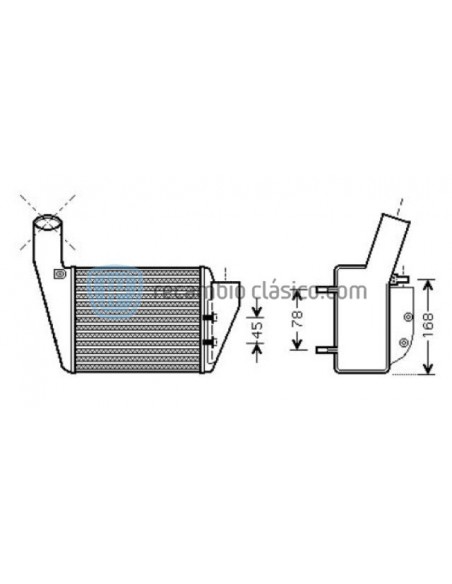 Comprar Intercooler AUDI A4 2.5 TDi online