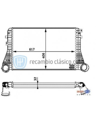 Comprar intercooler AUDI A3 online