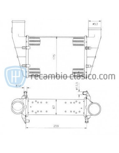 Comprar Intercooler AUDI A4 online