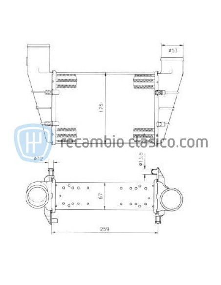 Comprar Intercooler AUDI A4 online