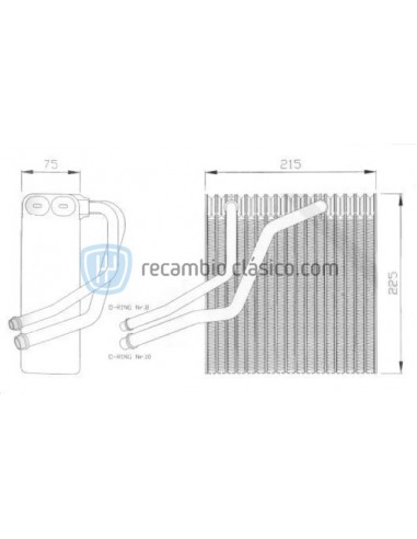 Comprar Evaporador AUDI A3 online