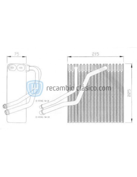 Comprar Evaporador AUDI A3 online