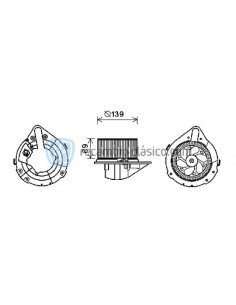 Comprar Ventilador calefacción AUDI 80 Quattro y A4Mk1 online