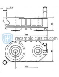 Comprar Radiador de aceite AUDI A3 1.9 TDI online