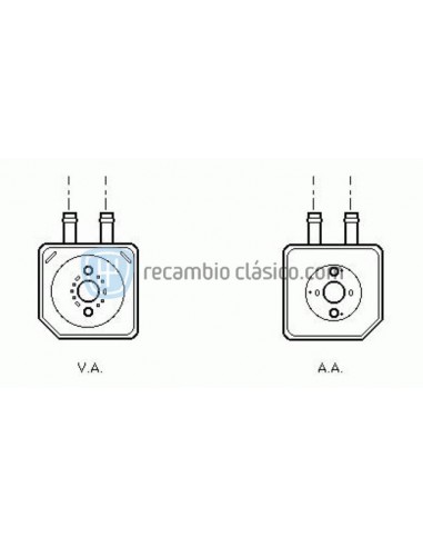 Comprar Radiador de aceite Volkswagen Golf IV y Passat online