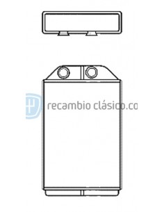 Comprar Radiador Calefacción AUDI A6 online