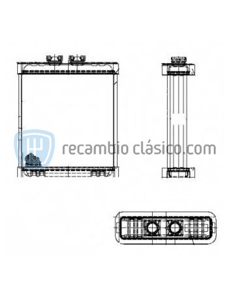 Comprar Radiador Calefacción AUDI A2 online
