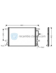 Comprar Condensador AUDI A4 mkII online