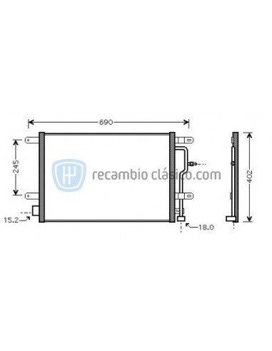 Comprar Condensador AUDI A4 mkII online