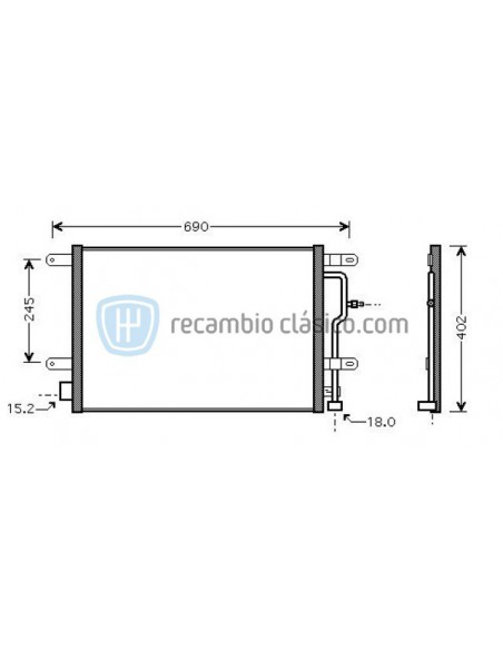 Comprar Condensador AUDI A4 mkII online