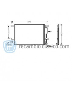 Comprar Condensador AUDI A4 MKII online